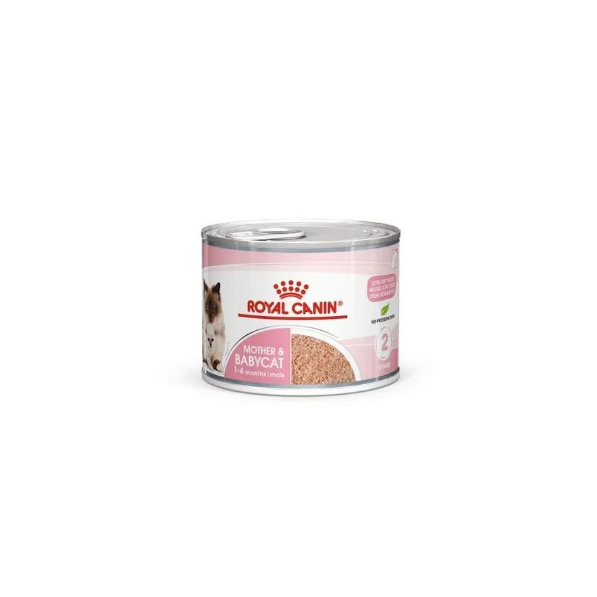 ROYAL Mousse Wet Food for Kitten and Nursing Mother, 195g