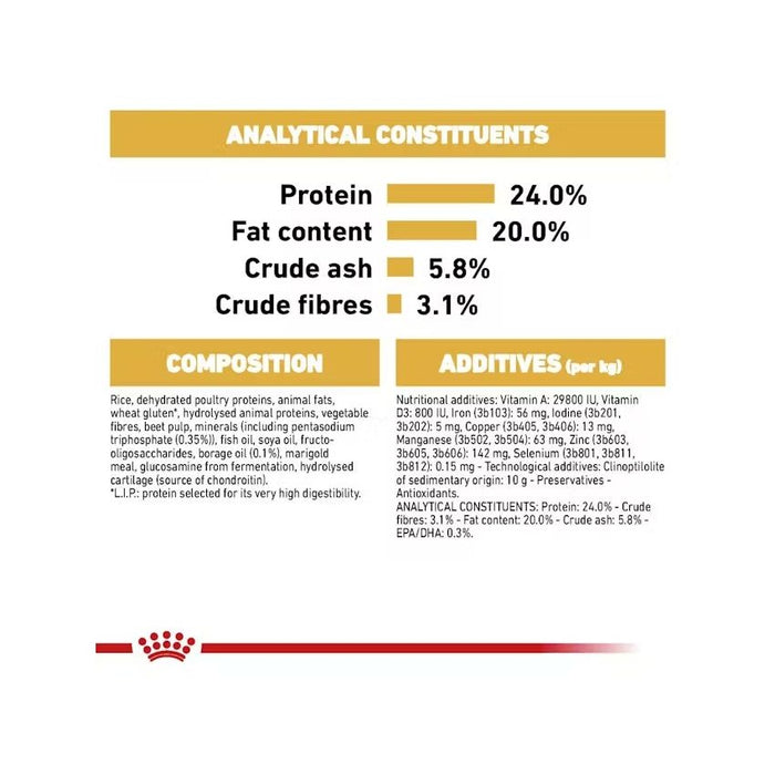 طعام جاف لكلاب الشيه تزُو البالغة، 1.5كغ من ROYAL