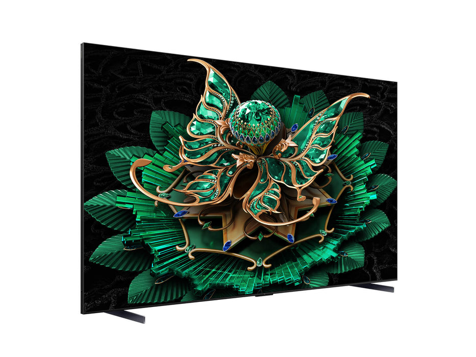 تلفزيون TCL C7K QD-MiniLED 115 بوصة 4K - HDR 3000 نيت، صوت ONKYO 4.2.2
