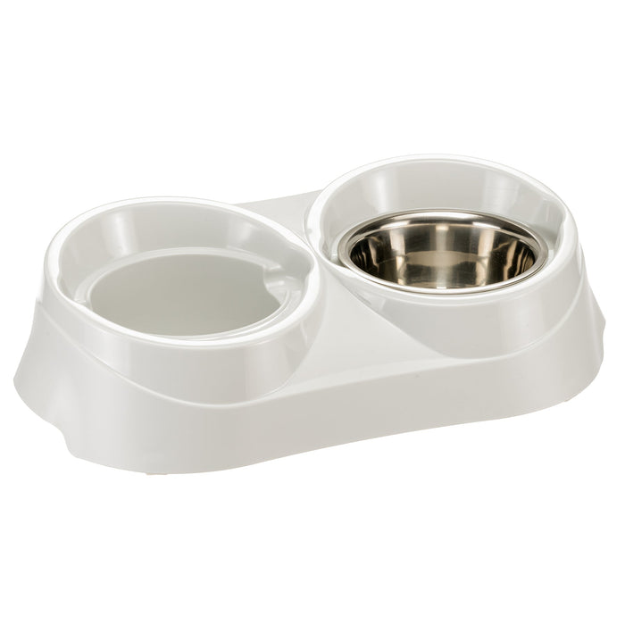 وعاء مزدوج فولاذي 1.7 ل للكلاب من Ferplast