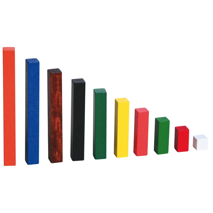 قطع الرياضيات الملونة - 303 قطعة بألوان وأطوال متنوعة لتعزيز المهارات الرياضية والحركية. من فيغا