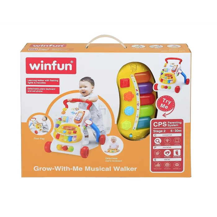 Grow with Me Musical Walker