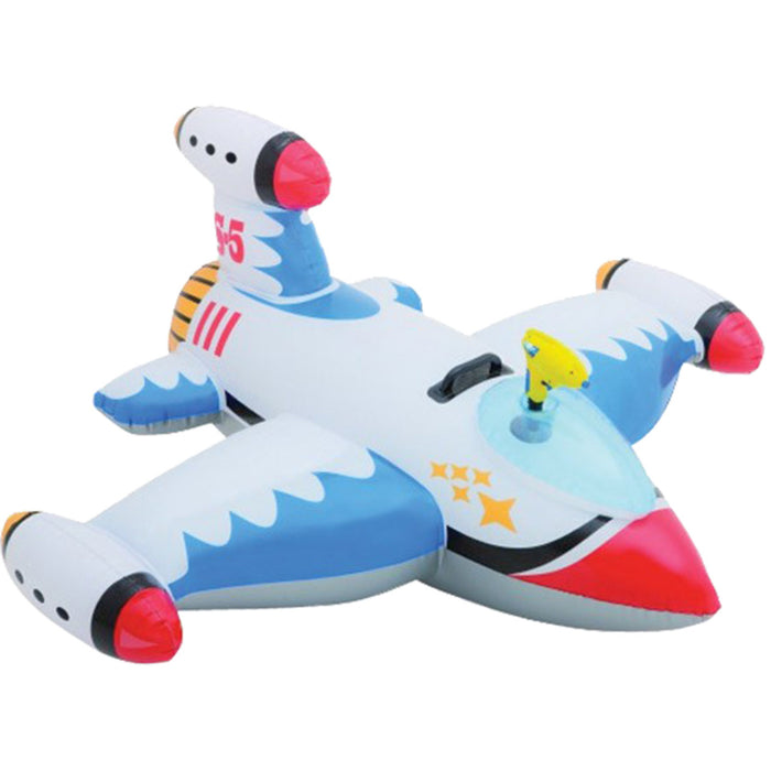 Two Intex spaceships with spray.