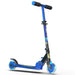 سكوتر نيون أبيكس LED أزرق/أصفر مع عجلات PU 120 مم ومقبض Adjustable لراحة الأطفال من وايفولوشن