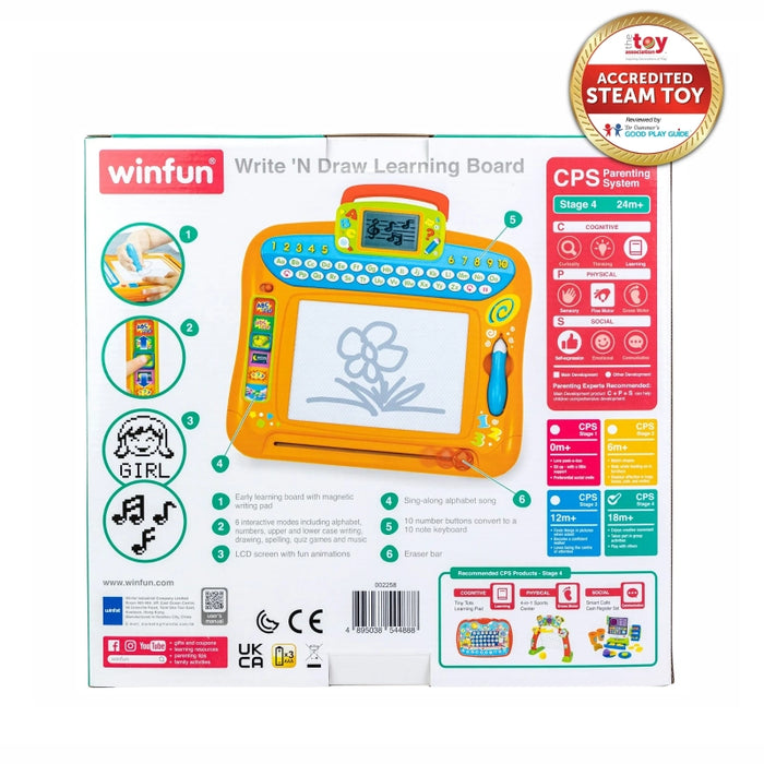 Write 'N Draw Learning Board
