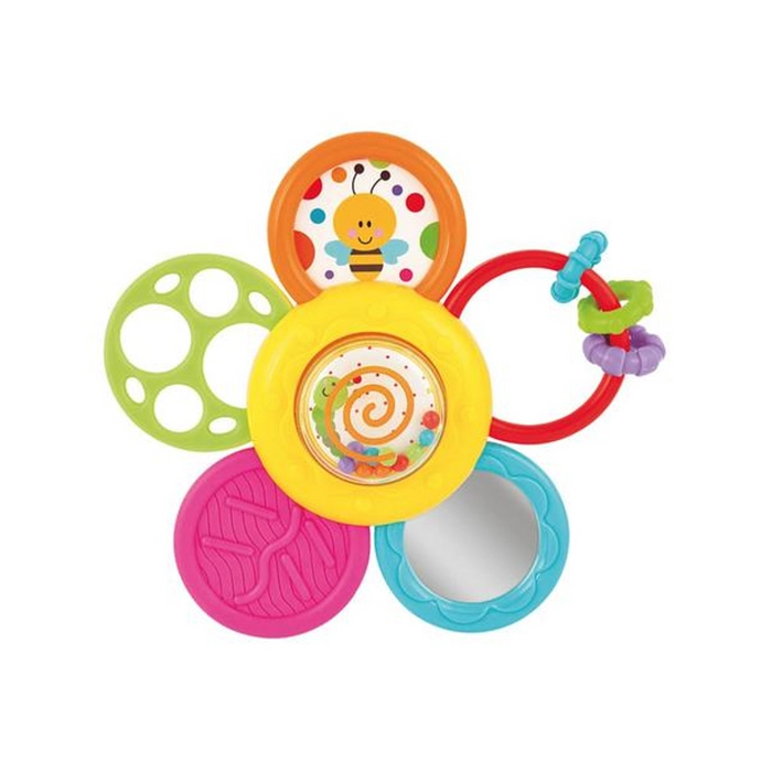 Daisy Spin Rattle 'N Teether