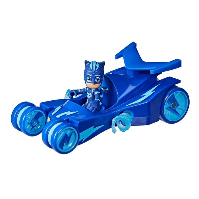 سيارة كات-كار الفاخرة مع شخصية كات بوي من PJ Masks لتجربة إنقاذ ممتعة! من هاسبرو