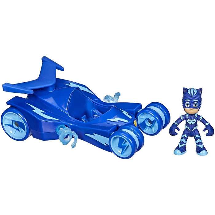 سيارة كات-كار الفاخرة مع شخصية كات بوي من PJ Masks لتجربة إنقاذ ممتعة! من هاسبرو