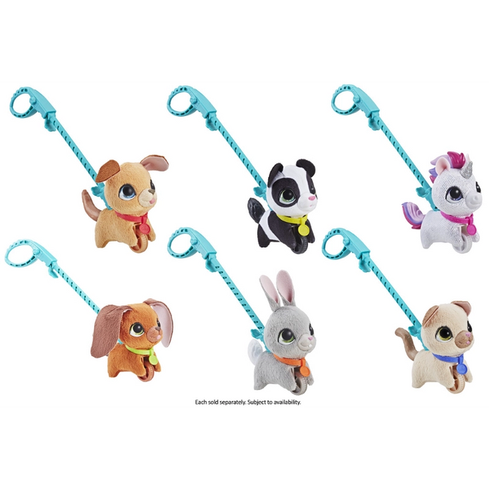 ب Puppy ووكالوتس ليل واغز جرو مرن مع حركة ذيل ونظام ربط للأطفال من هاسبرو