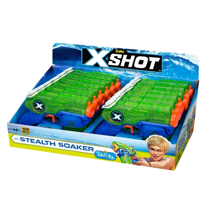 X-Shot سلاح مائي صغير خفي سعة 220 مل ونطاق 5 متر للمنافسات الممتعة من زورو