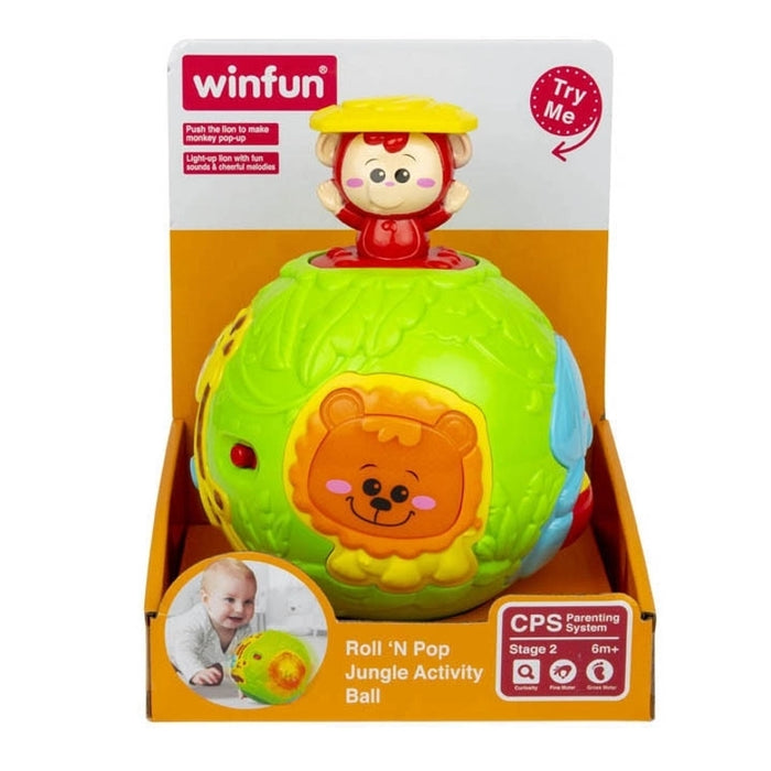 Roll 'N Pop Jungle Activity Ball
