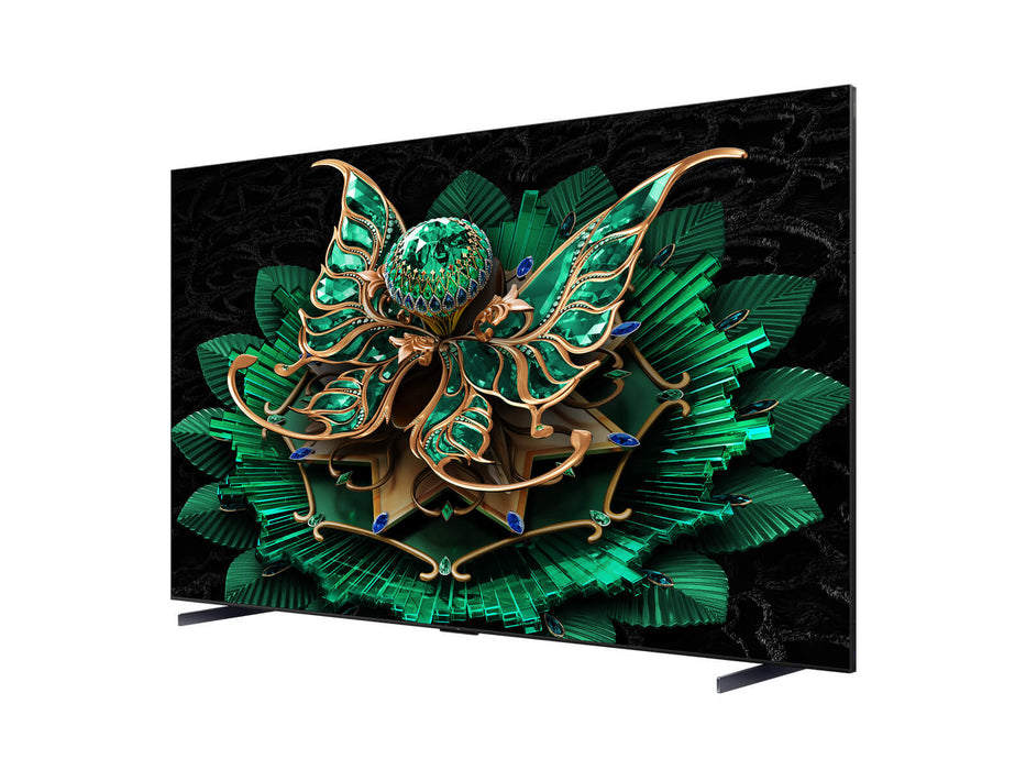 تلفزيون TCL C7K QD-MiniLED 115 بوصة 4K - HDR 3000 نيت، صوت ONKYO 4.2.2