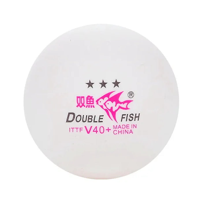 كرة تنس طاولة Double Fish V40+ عالية الجودة 3 نجوم للمبتدئين والمحترفين