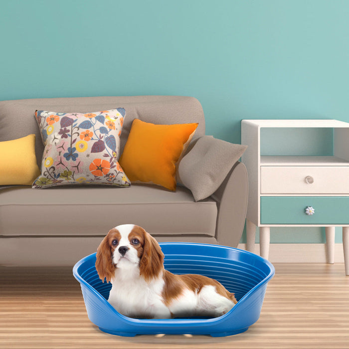 سرير بلاستيكي أبيض مقاس 6 للكلاب من Ferplast