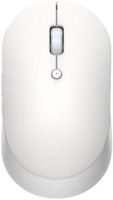 شاومي ماوس لاسلكي مزدوج الوضع إصدار صامت أبيض