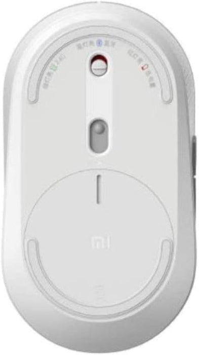 شاومي ماوس لاسلكي مزدوج الوضع إصدار صامت أبيض