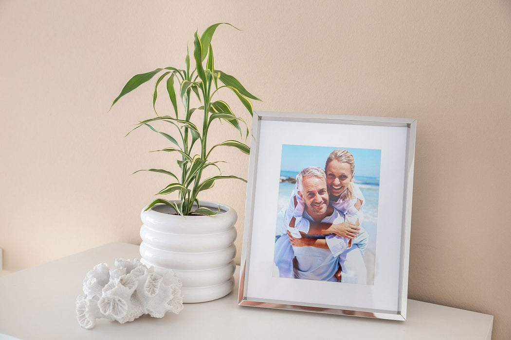 إطار صور مطلي فضة 15*20 سم من Edzard Perugia - فضي