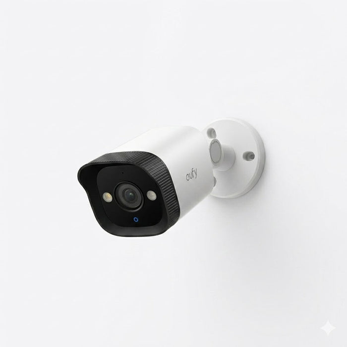 كاميرا مراقبة خارجية eufy Bullet PoE Cam E40 بدقة 4K UHD وزاوية واسعة 122°