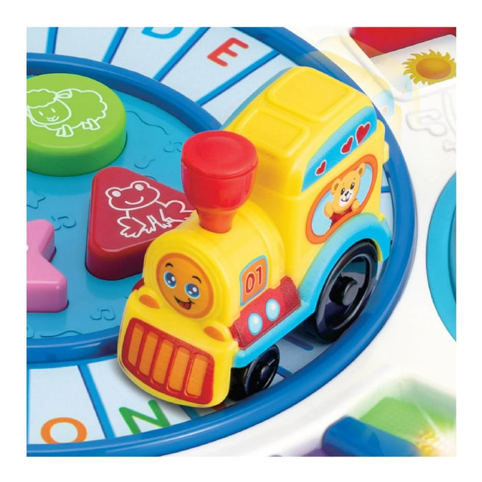 Letter Train & Piano Activity Table