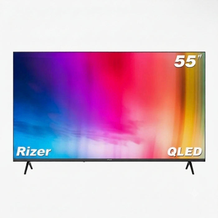 شاشة جي-جارد 55 بوصة ذكية 4K QLED بنظام جوجل تي في موديل رايزر