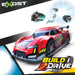 سيارة سباق RC 1:24 من إكزوسست Build 2 Drive مع تحكم 20 متر وقطع سهلة التركيب من سيلفرليت