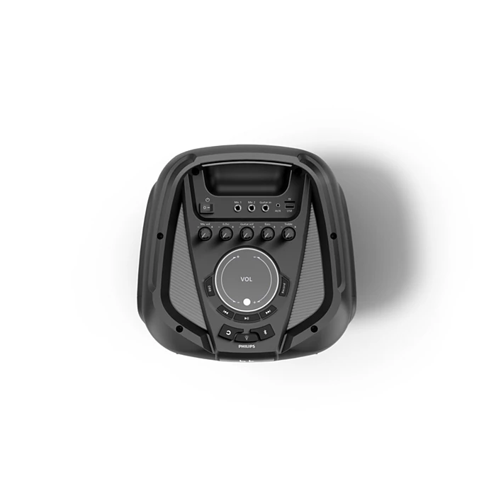 سماعة حفلات فيليبس بقوة 120 واط وتصميم قابل للنقل