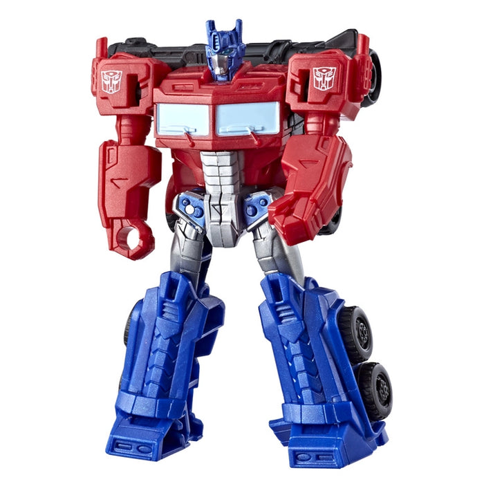 أوبتناس برايم Transformers Cyberverse بطول 3.75 بوصة يتحول ب6 خطوات مع تعليمات استخدام. من هاسبرو