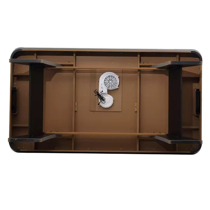 طاولة هوكي هوائية 7 قدم عالية الجودة مع نظام تهوية قوي - رائعة للمتعة والتحدي