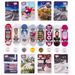 مجموعة Tech Deck الأولمبية 96 مم (8 قطع) مع حوامل وبطاقات تجميع مميزة من سبين ماستر