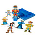 مجموعة ملابس مغناطيسية جوي بـ 26 قطعة تناسب الأدوار المختلفة للأطفال من ميليسا آند دوغ