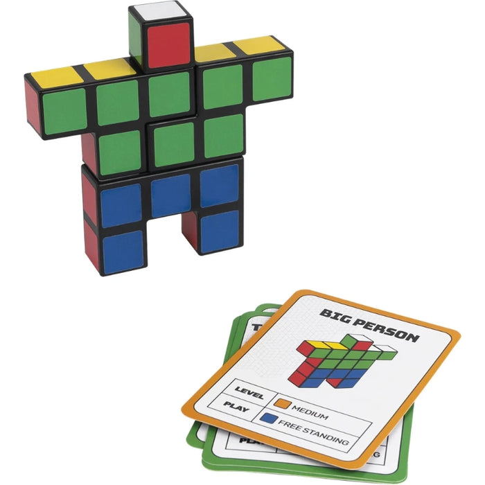 لعبة مكعب روبيك بتحديات فريدة، 54 بطاقة مع 16 شكل و3 مستويات صعوبة. من سبين ماستر