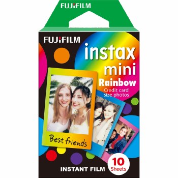 فيلم أوراق أفلام تصوير فورية فوجي فيلم إنستكس ميني 10 صور بألوان زاهية ونابضة من Fujifilm