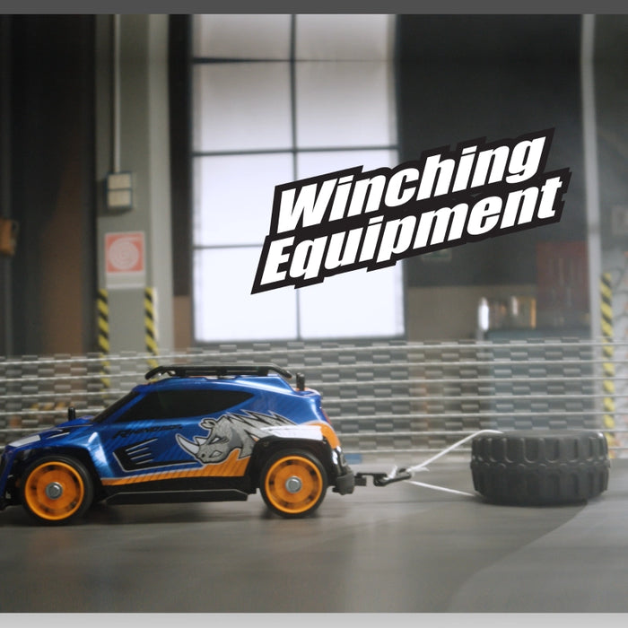 سيارة سباق RC 1:24 من إكزوسست Build 2 Drive مع تحكم 20 متر وقطع سهلة التركيب من سيلفرليت