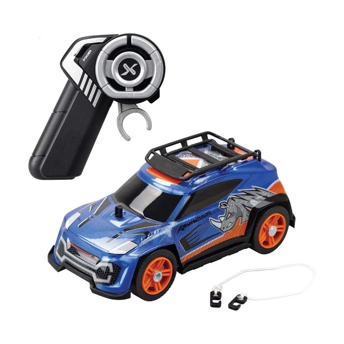 سيارة سباق RC 1:24 من إكزوسست Build 2 Drive مع تحكم 20 متر وقطع سهلة التركيب من سيلفرليت