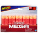 إعادة تعبئة Nerf N-Strike Elite Mega 10 طلقات ميغا آمنة للاستخدام بعيدة المدى من هاسبرو