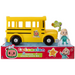 باص المدرسة الموسيقي الأصفر من CoComelon مع شخصية JJ و6 أصدقاء وأغنية "Wheels on the Bus" من جازويرز