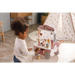 دكان الآيس كريم الصغير مع 16 ملحقًا و20 عملة لتعزيز اللعب والتعلم للأطفال من فيغا