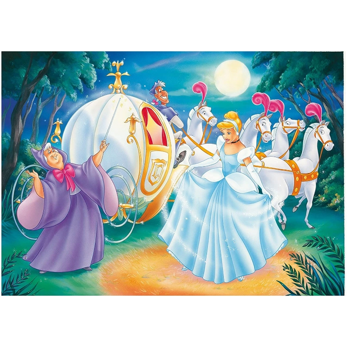 أحجية ديزني د.ف بلس 108 سندريلا بحجم 50×35 سم لتعزيز الإبداع والمرح للأطفال من ليشياني