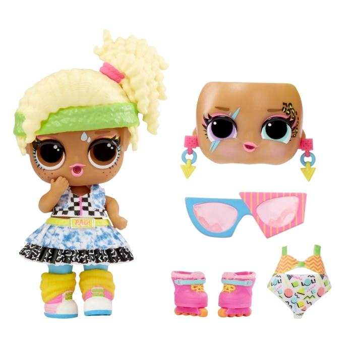 مجموعة دمى L.O.L. Surprise Swap Tots - Sidekick مع 9 دمى لتبديل الإطلالات! من إم جي إيه إنترتينمنت