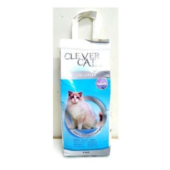 CLEVAERCAT Cat Litter 5KG Natural Sodium Bentonite Super Clumping &amp; Odor Eliminating