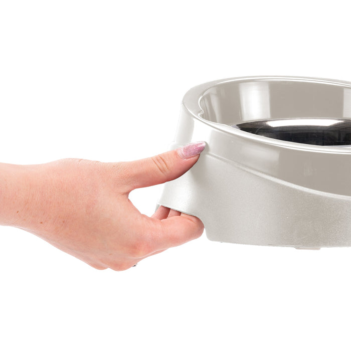 وعاء مزدوج فولاذي 1.7 ل للكلاب من Ferplast