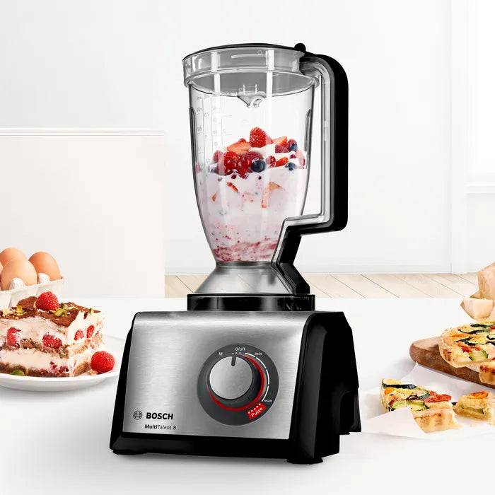 محضرة طعام متعددة الوظائف قوة 1250 واط لون أسود من بوش Bosch