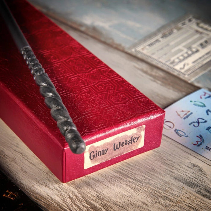 عصا جيني ويزلي - عالم السحر بحجم 36 سم لخلق تجربة سحرية واقعية للأطفال من سيهر دكانه