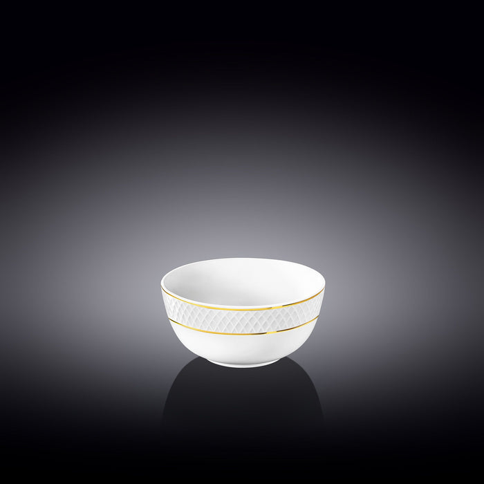 زبدية من Wilmax Diamond - أبيض وذهبي