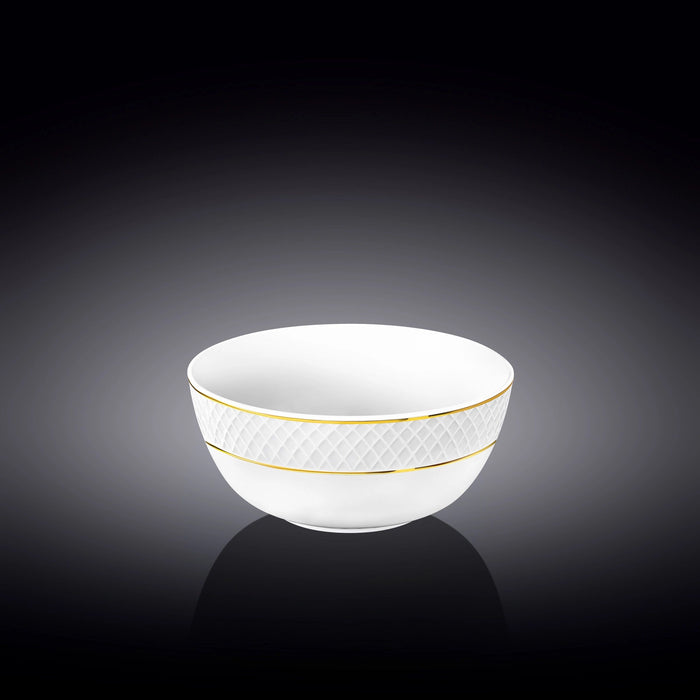 زبدية من Wilmax Diamond - أبيض وذهبي