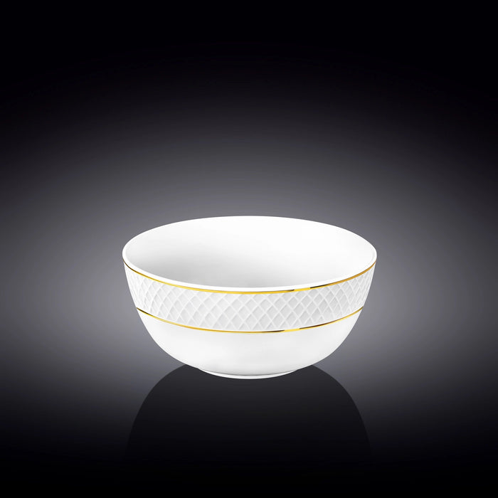 زبدية من Wilmax Diamond - أبيض وذهبي