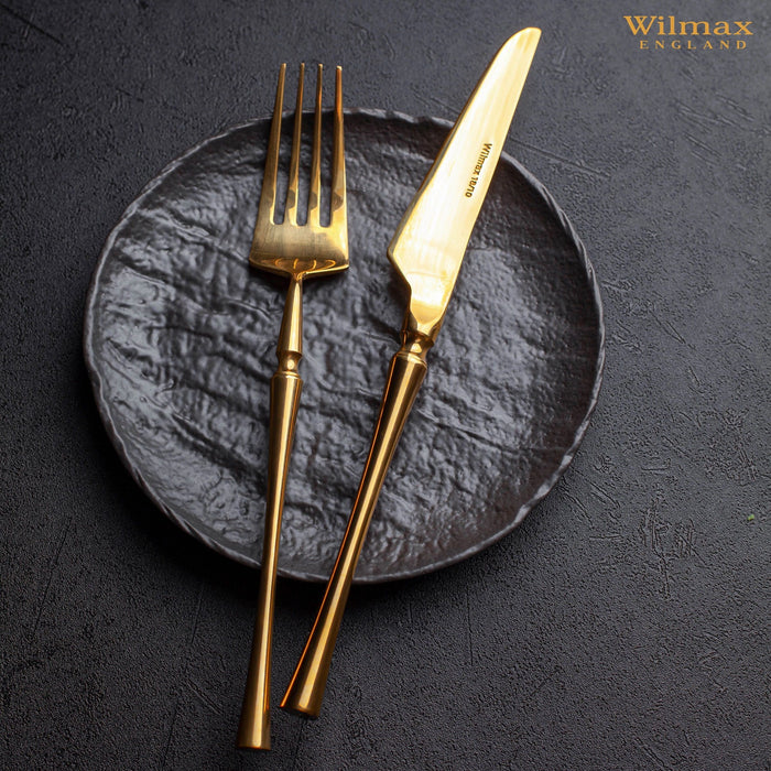 طبق من Wilmax SlateStone - اسود