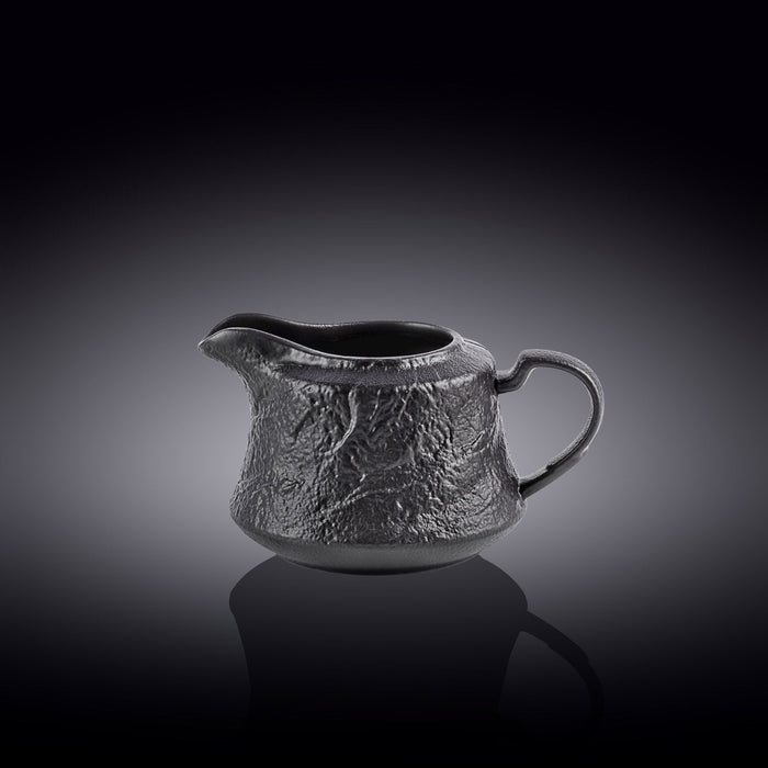 إبريق حليب 260 مل من Wilmax SlateStone - اسود