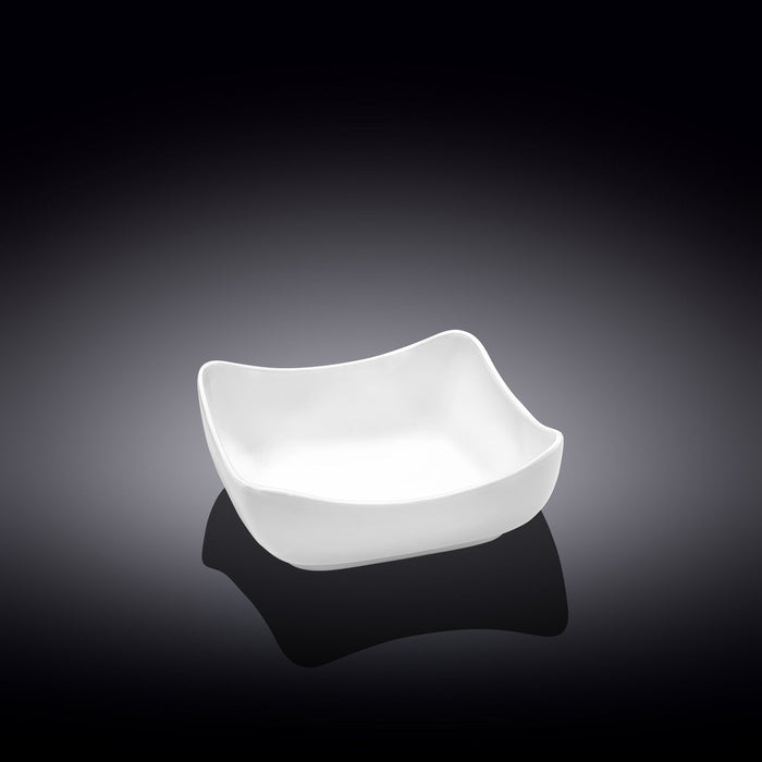 زبدية مربعة من Wilmax - أبيض