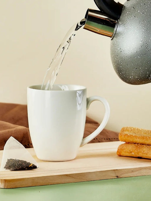 طبق صلصة مربع مقسم 8.5 سم من Wilmax - أبيض- جعفرشوب 